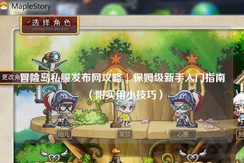 冒险岛私服发布网攻略 | 保姆级新手入门指南（附实用小技巧）