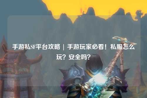 手游私SF平台攻略 | 手游玩家必看！私服怎么玩？安全吗？