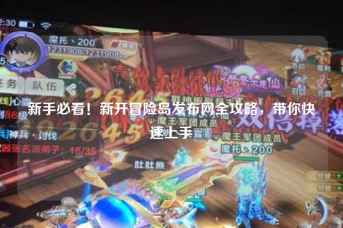 新手必看!新开冒险岛发布网全攻略,带你快速上手