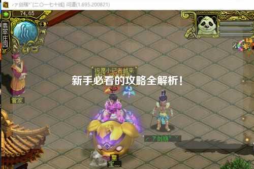 新手必看的攻略全解析!