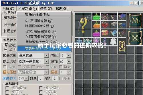 新手玩家必看的进阶攻略!