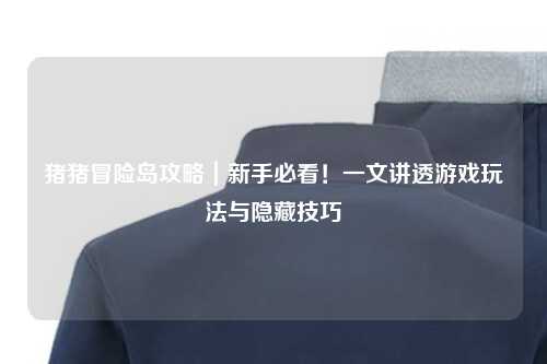 猪猪冒险岛攻略|新手必看!一文讲透游戏玩法与隐藏技巧