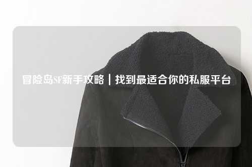 冒险岛SF新手攻略|找到最适合你的私服平台